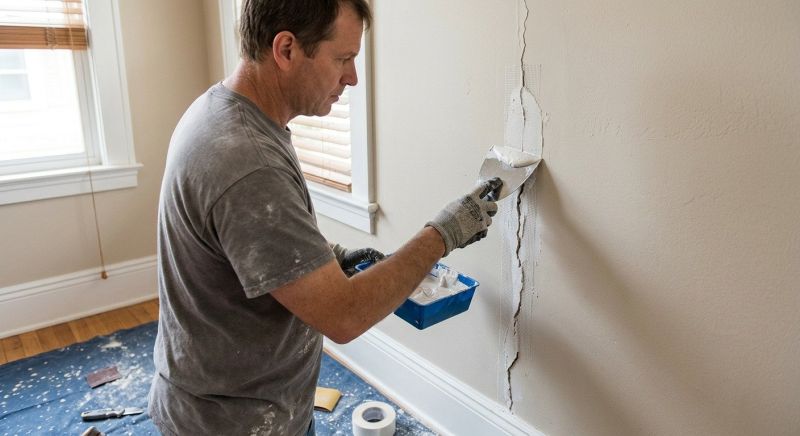 Basement Drywall Repair in Wilmington, NC