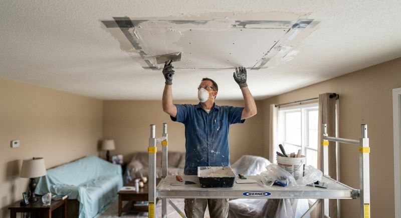 Basement Drywall Repair in Wilmington, NC