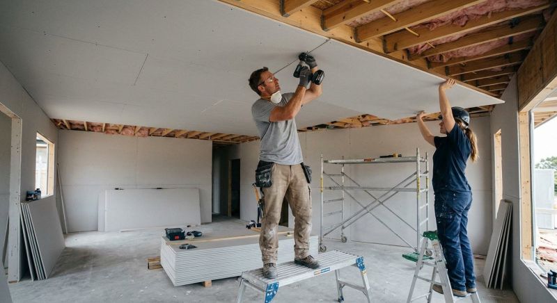 Bedroom Drywall Installation in Wilmington, NC