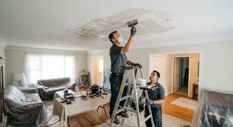 Ceiling Crack Repair in Olathe, KS