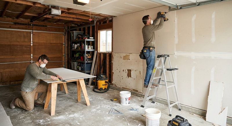 Ceiling Drywall Replacement in Kansas City, MO