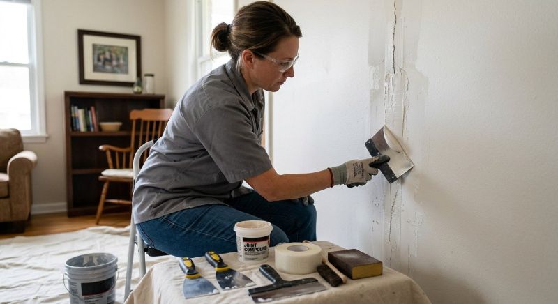 Drywall Crack Repair in Olathe, KS