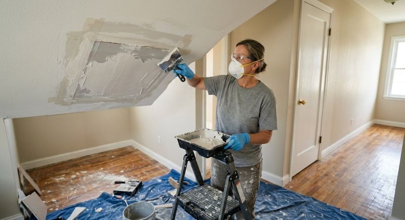 Drywall Crack Repair in Conroe, TX
