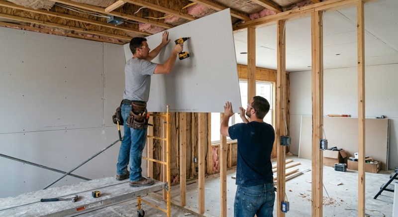 Drywall Hanging in Kansas City, KS