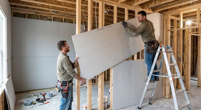 Garage Wallboard Installation in Kansas City, KS