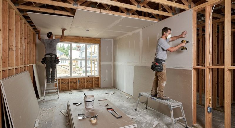 Gypsum Board Installation in Kansas City, KS