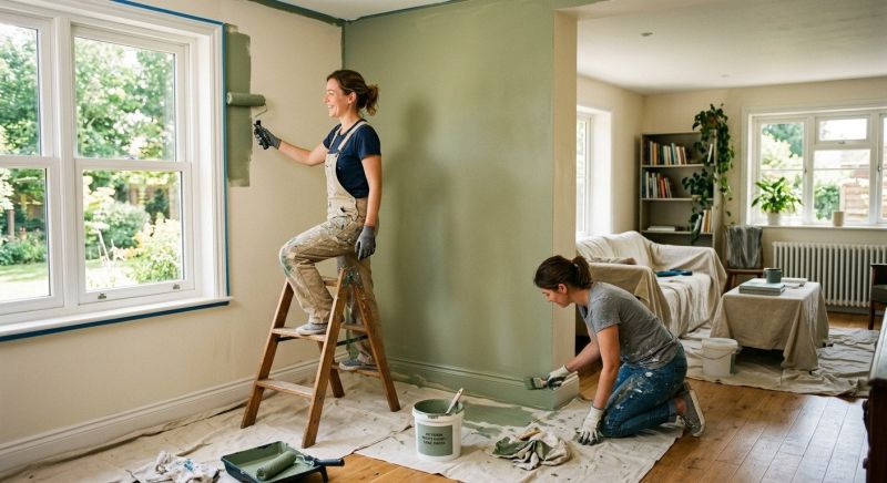 House Interior Painting in Kansas City, KS