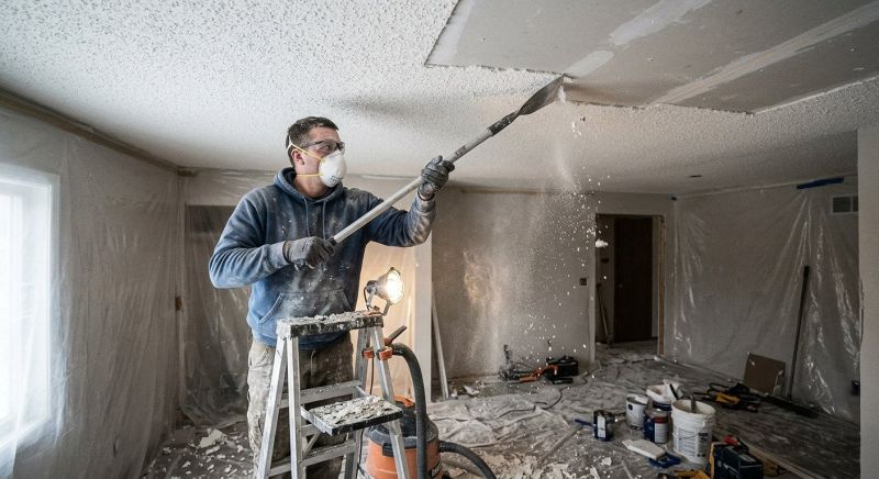 Textured Ceiling Removal in Waco, TX